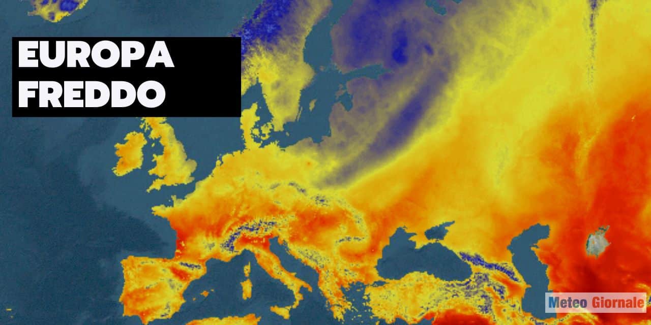In alcune parti d’Europa sembra Inverno, con persino neve tardiva