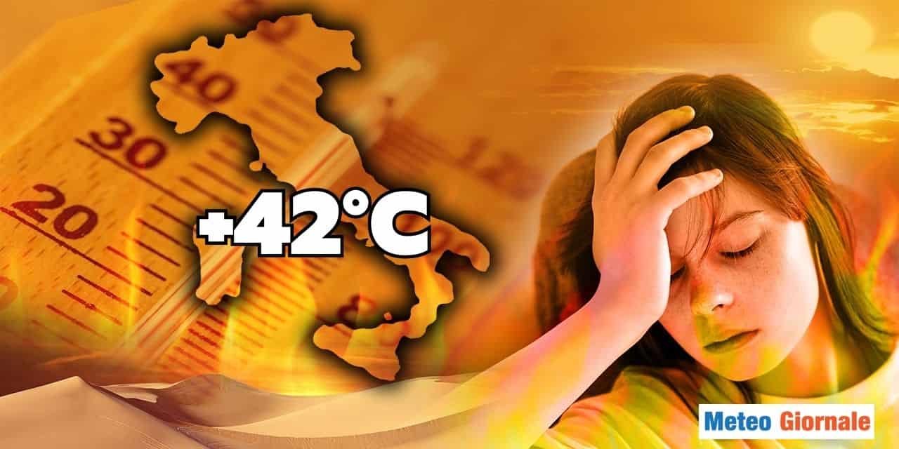 Meteo Italia: ecco quando torna l’INCUBO 40 GRADI