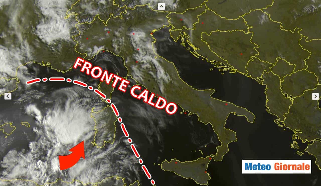Meteo: prorompente anticiclone africano direzione Italia
