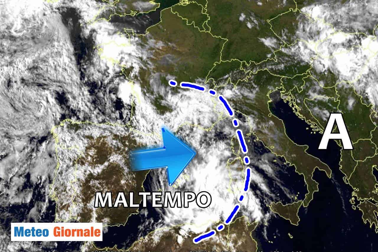 Meteo: minacciosa perturbazione in avvicinamento!