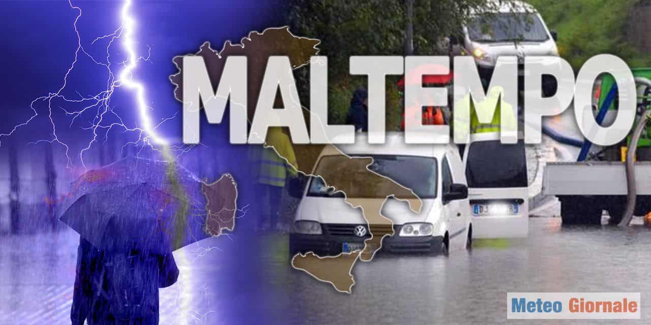 Meteo prossimi giorni: Estate stop, sarà Autunno. Nuovi potenti nubifragi
