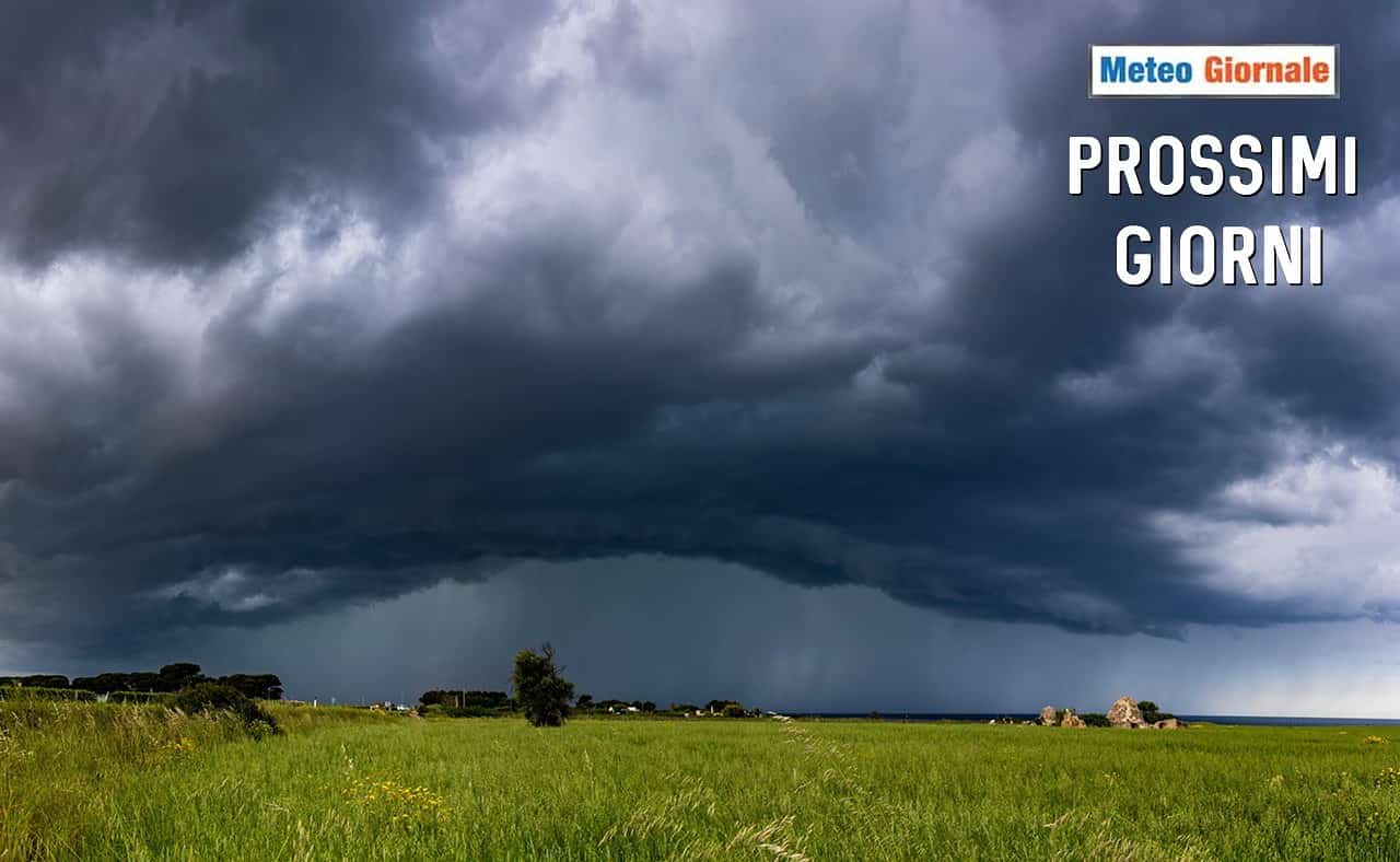 Meteo: niente Alta Pressione. Altri Temporali anche forti nei prossimi giorni