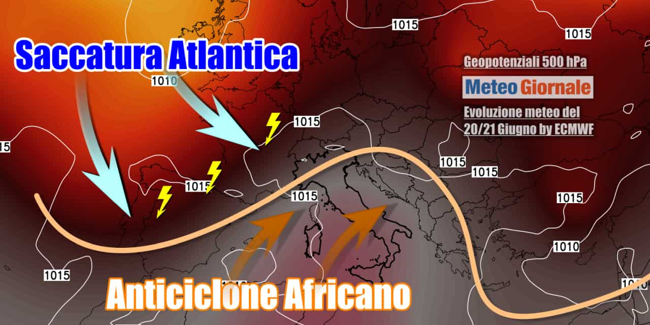 Meteo: Anticiclone africano all’assalto dell’Italia, vediamo quanto durerà