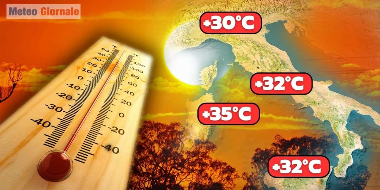 Meteo: CALDO africano vicino, punte di oltre 35 GRADI, ecco da quando