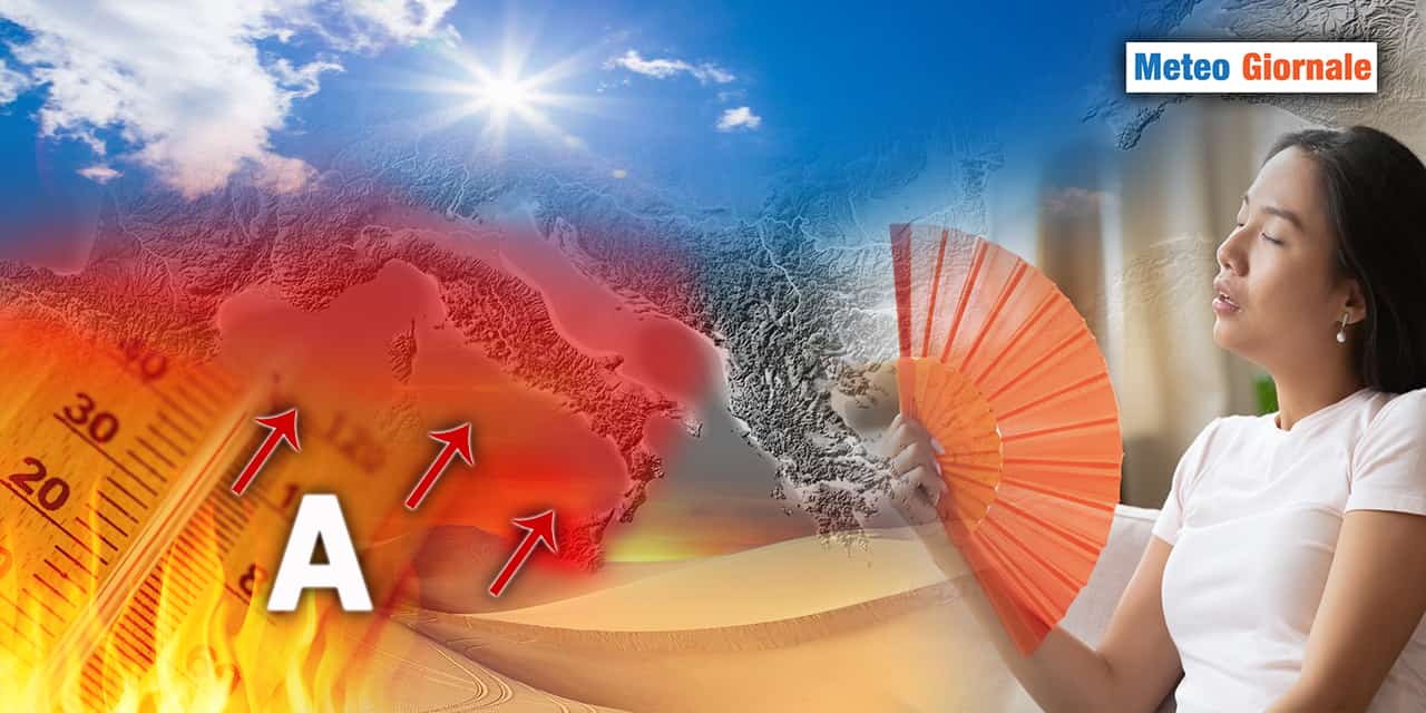 METEO 15 giorni, duratura ondata di caldo