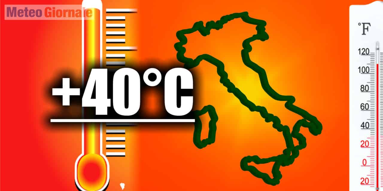 Meteo Italia verso la graticola africana. Temperature anche oltre i 40 gradi