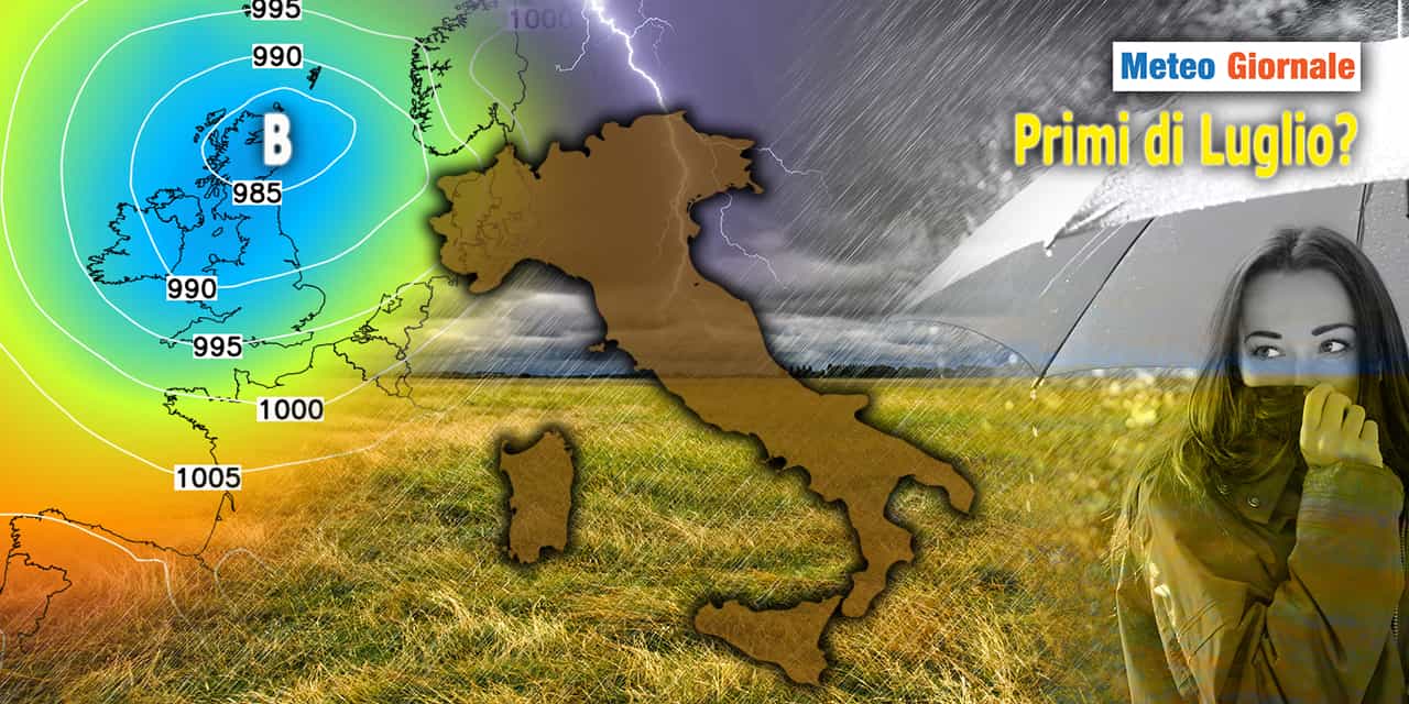 Clamorosa SVOLTA meteo per i primi di LUGLIO? Ipotesi assurda