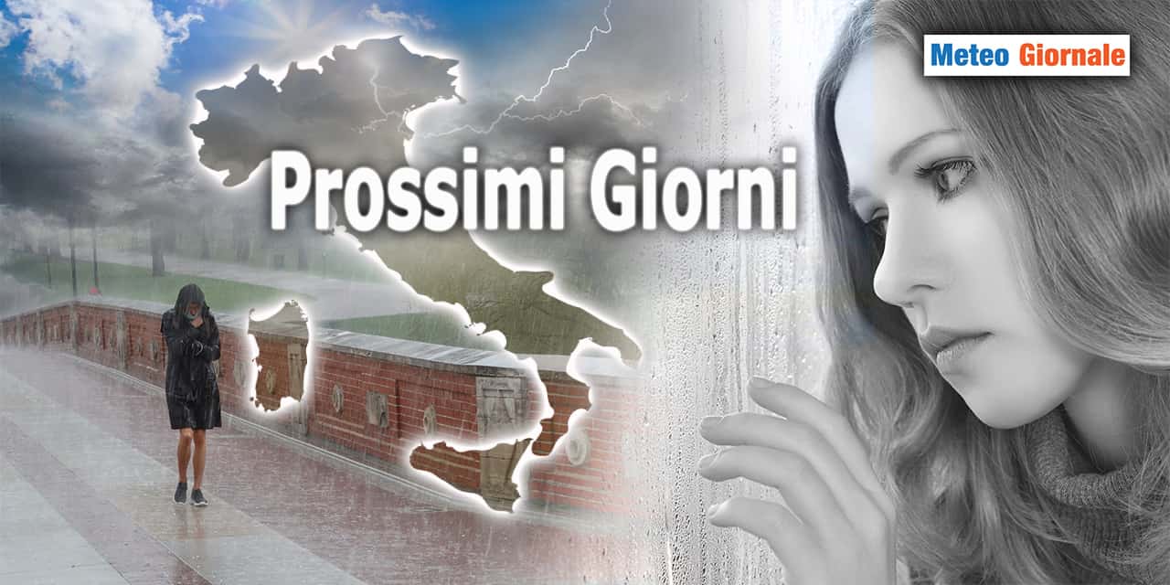 Meteo: Blocco atmosferico! Ancora piogge e tanti Temporali