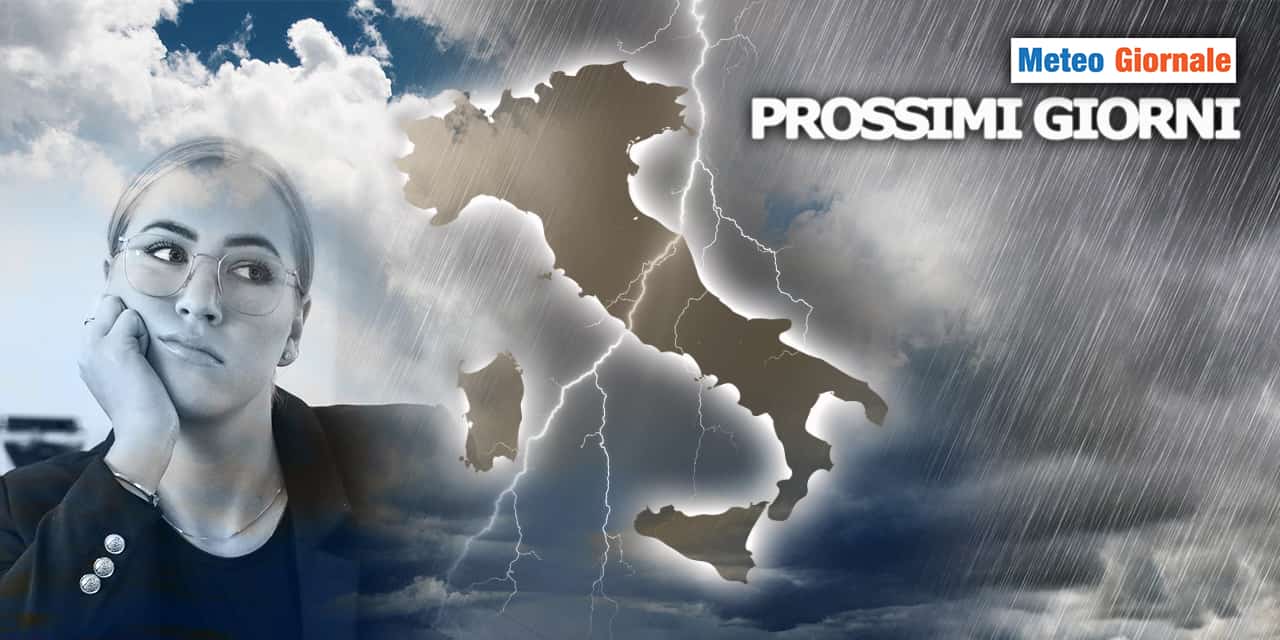 Meteo: Maltempo, senza via di scampo. Per ora... ma ecco l'Alta Pressione africana dietro l'angolo