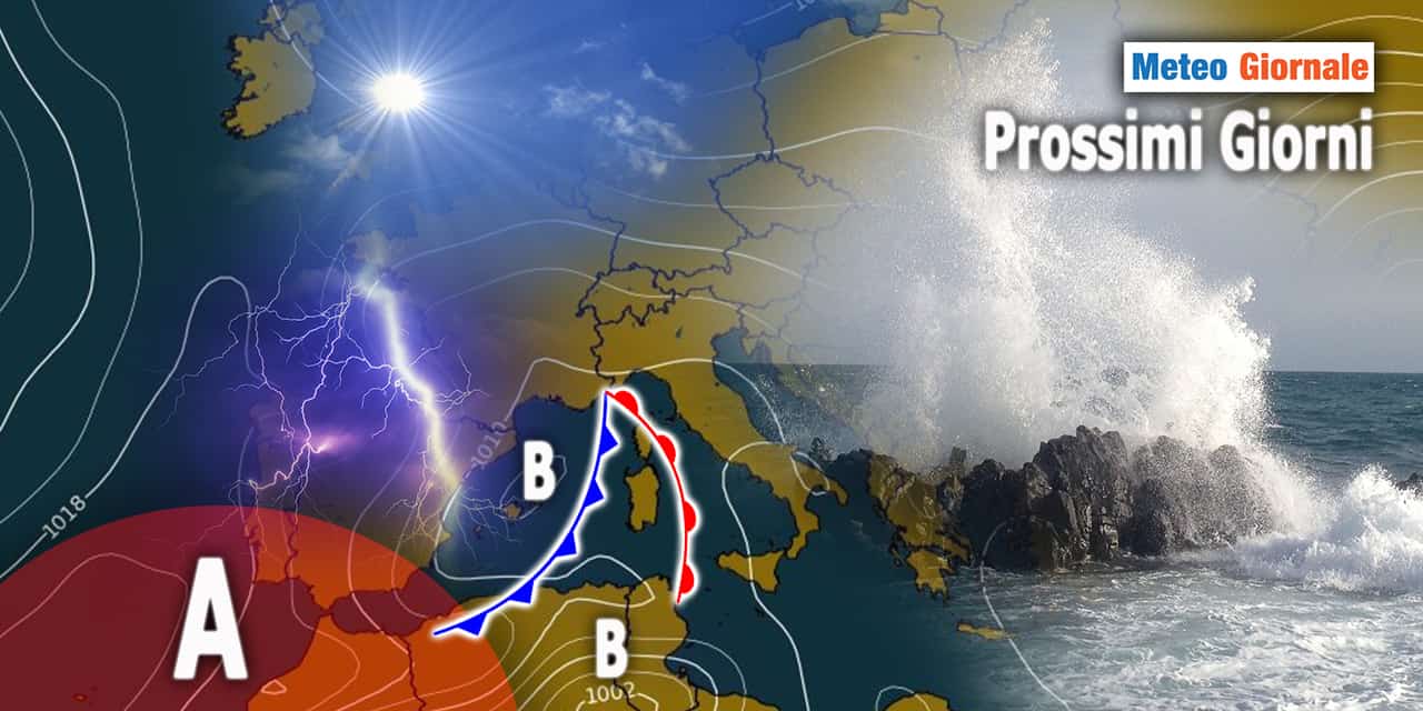Meteo: Forte Maltempo fino a Giovedì. Poi la Svolta?