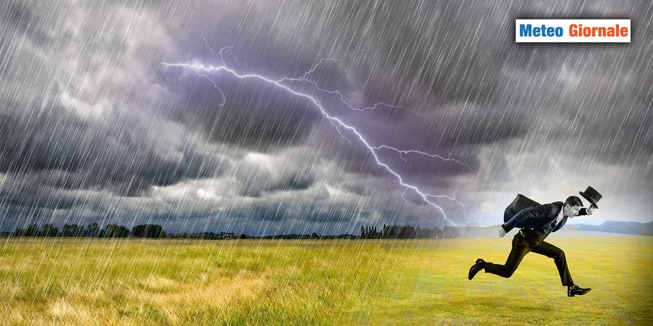 Rapido, violento peggioramento METEO