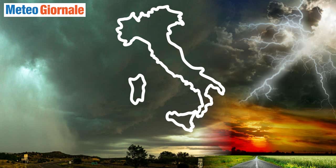 Meteo Ponte 2 Giugno, cambia ancora la previsione con temporali e grandine