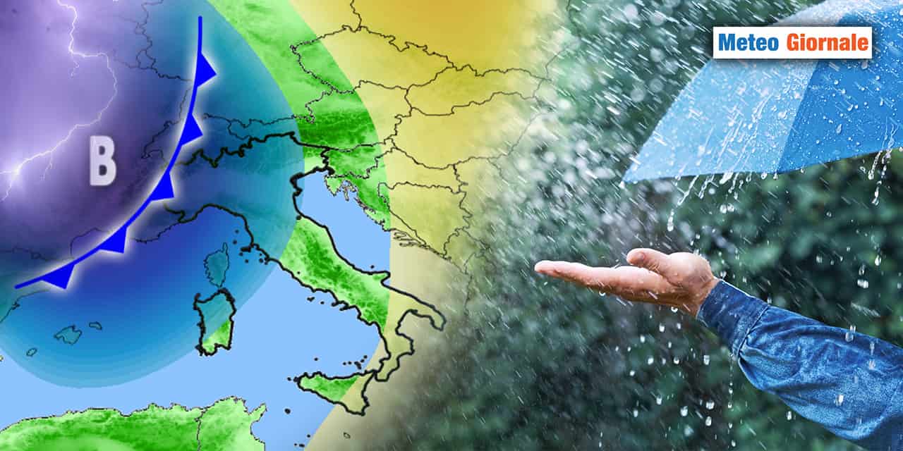 Meteo dei primi di LUGLIO, crolla la Temperatura, e occhio ai temporali intensi