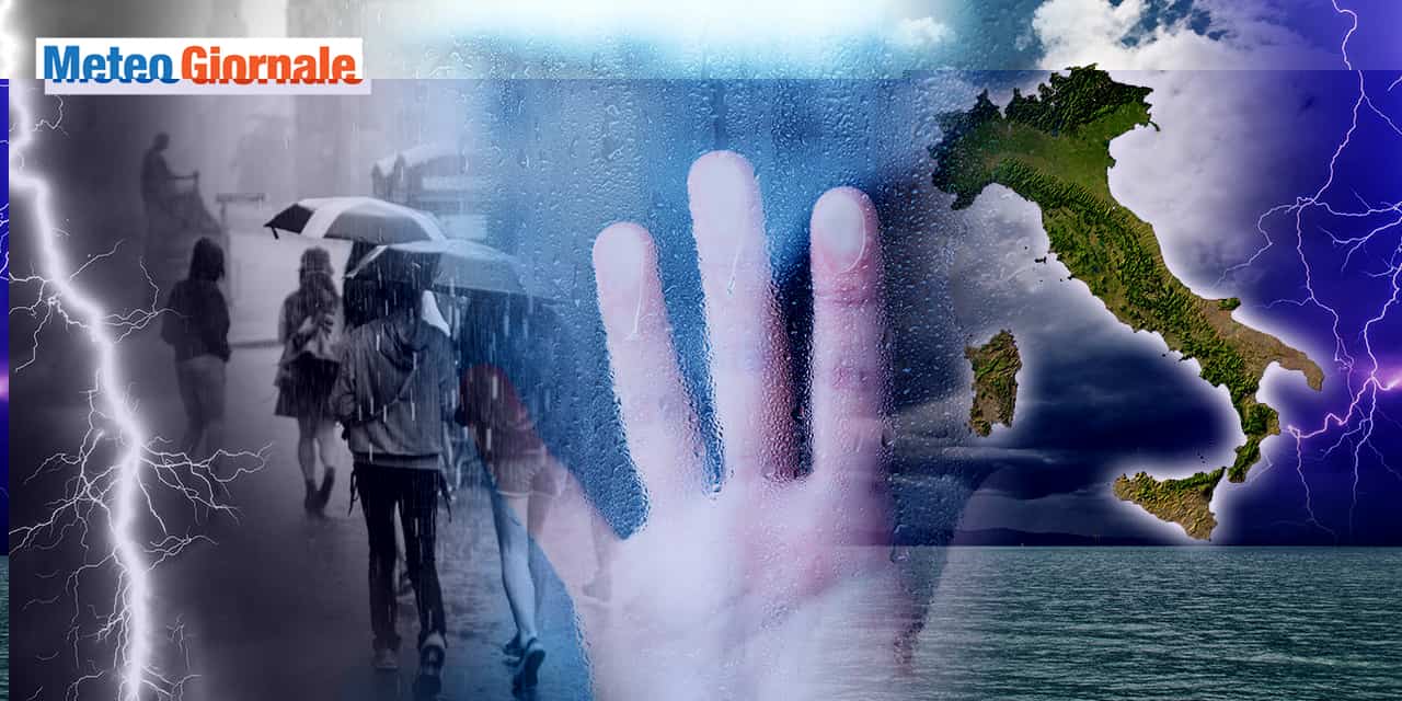 Meteo: conferma di un inizio di Luglio tumultuoso, poi colpo di scena