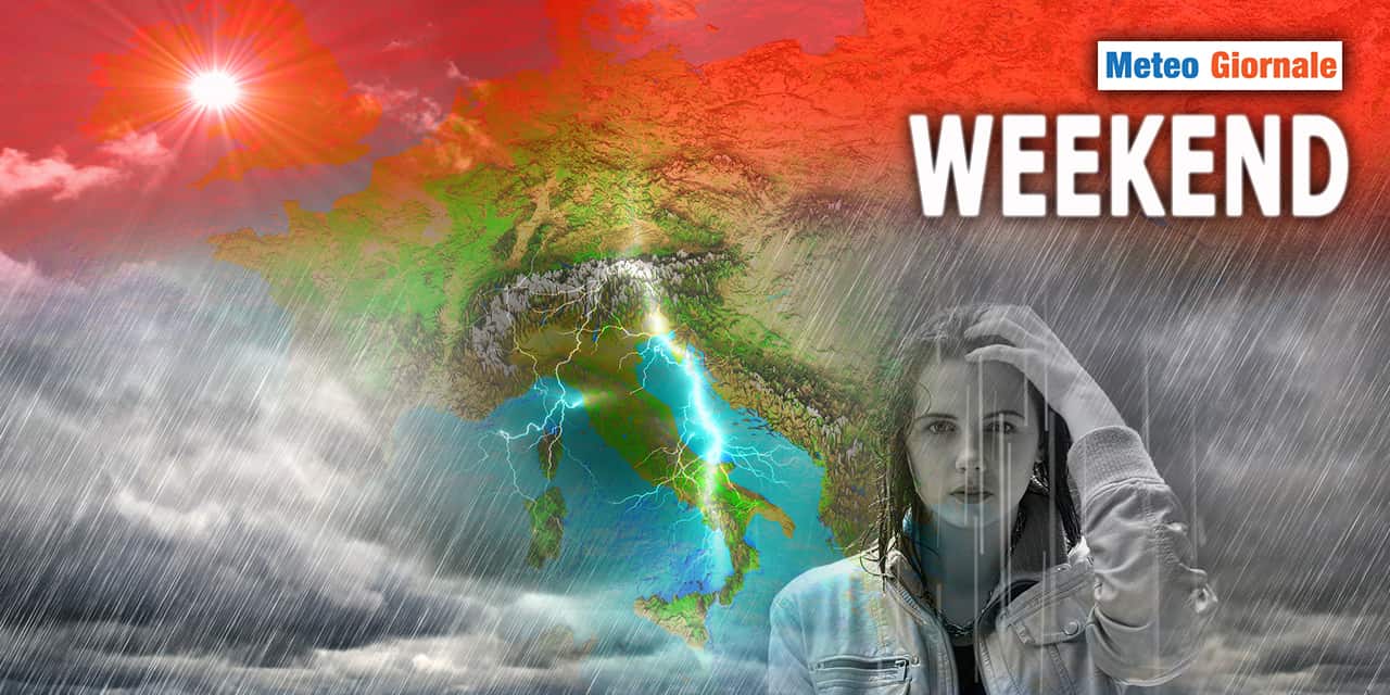 Meteo: Sabato e Domenica con tanti Temporali e Grandine