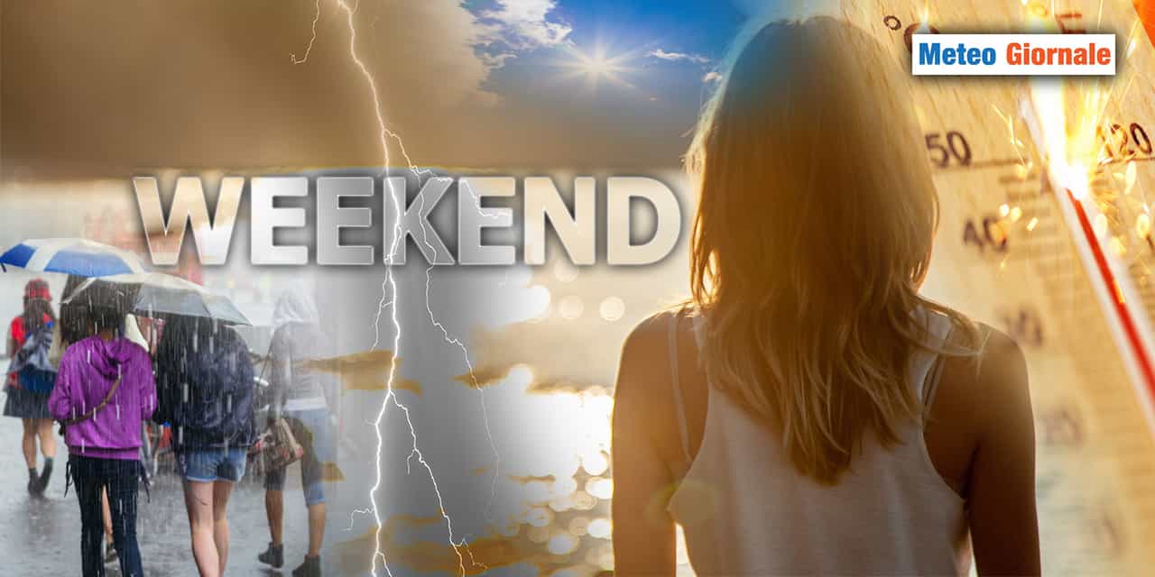 Meteo: ennesimo Weekend strapazzato dai Temporali con qualche sorpresa