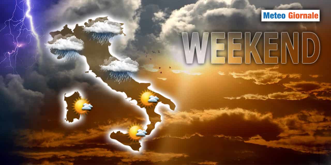 Meteo Weekend: da Venerdì crolla l'alta pressione! Sarà maltempo