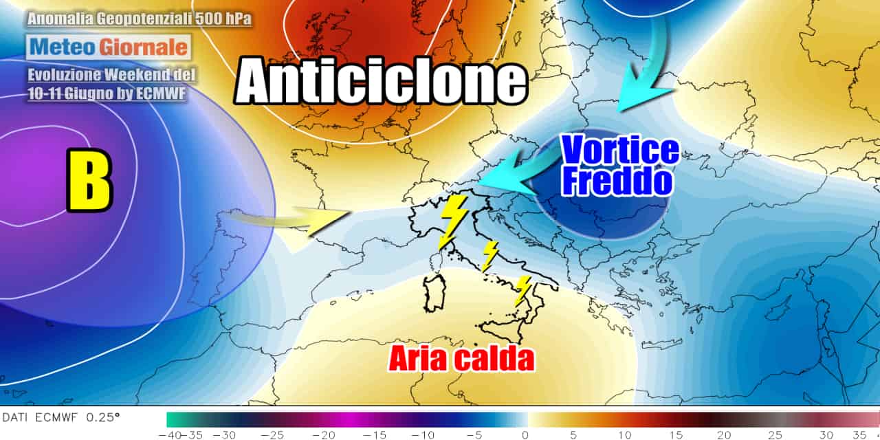 Meteo Weekend, previsione stravolta in vista di un nuovo colpo di scena