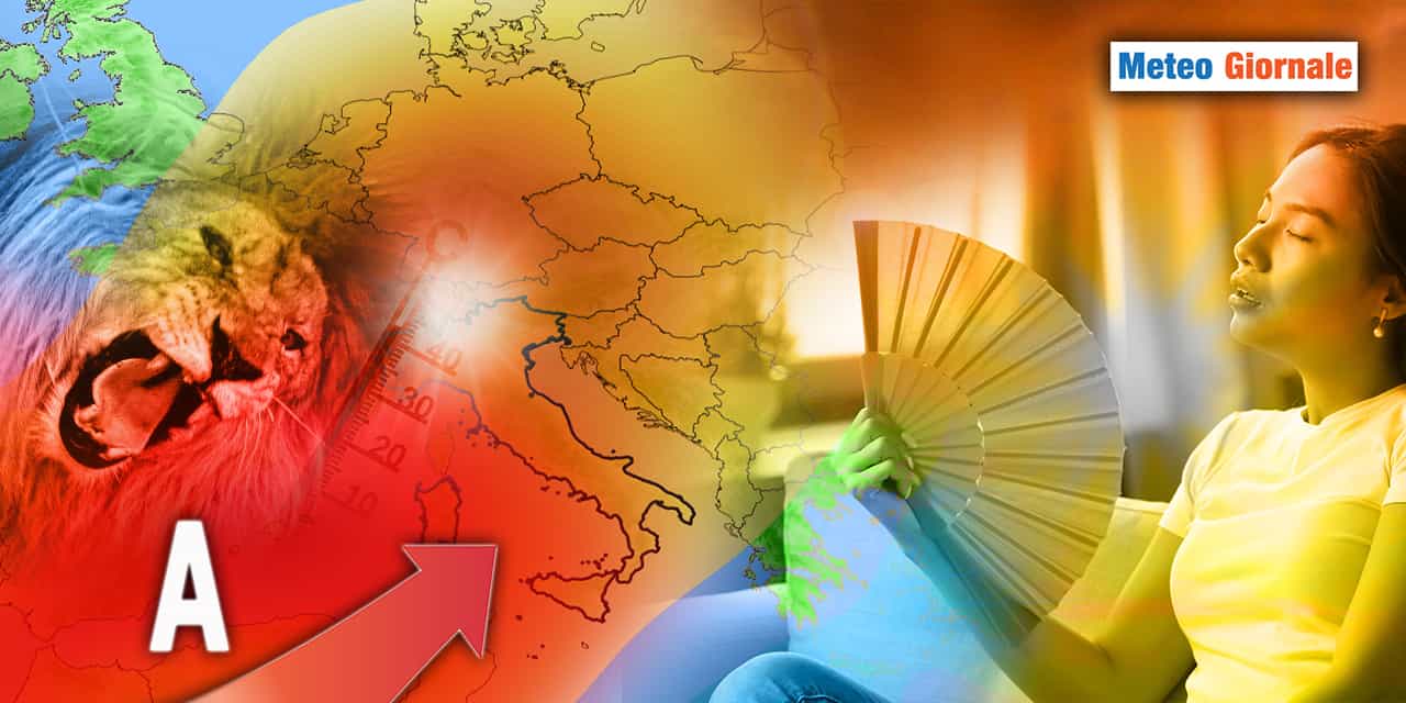 METEO 15 giorni: anticiclone africano scatenato