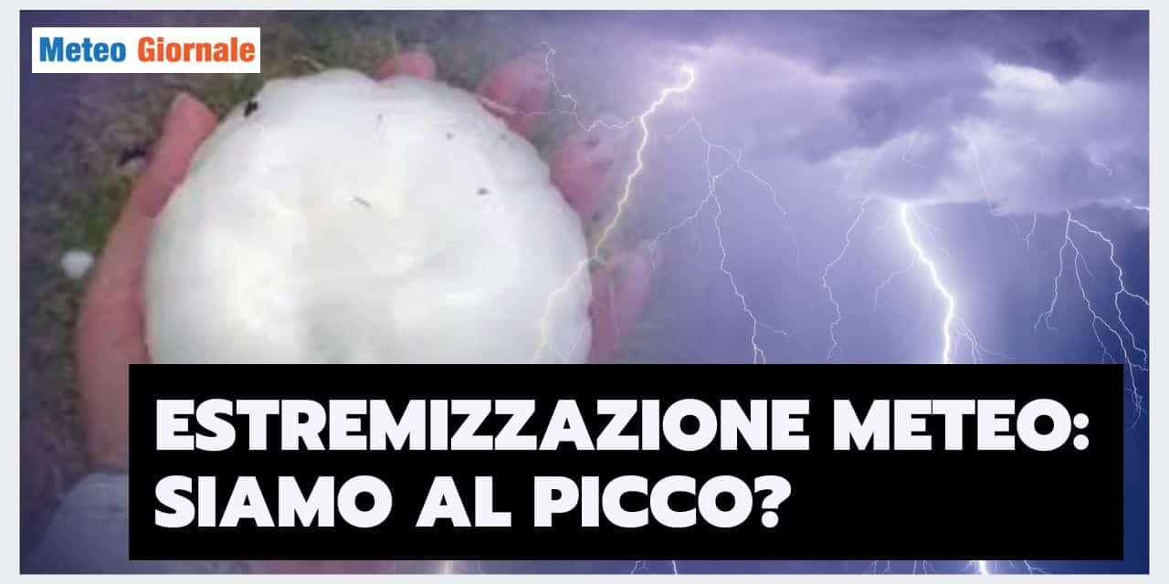 Abbiamo raggiunto il picco dell’estremizzazione climatica? Ecco la risposta