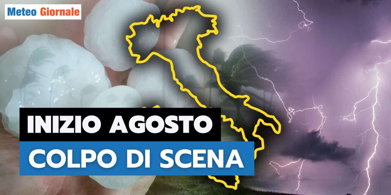 Meteo: CLAMOROSO colpo di scena, CICLONE Mediterraneo. Eppure è Estate