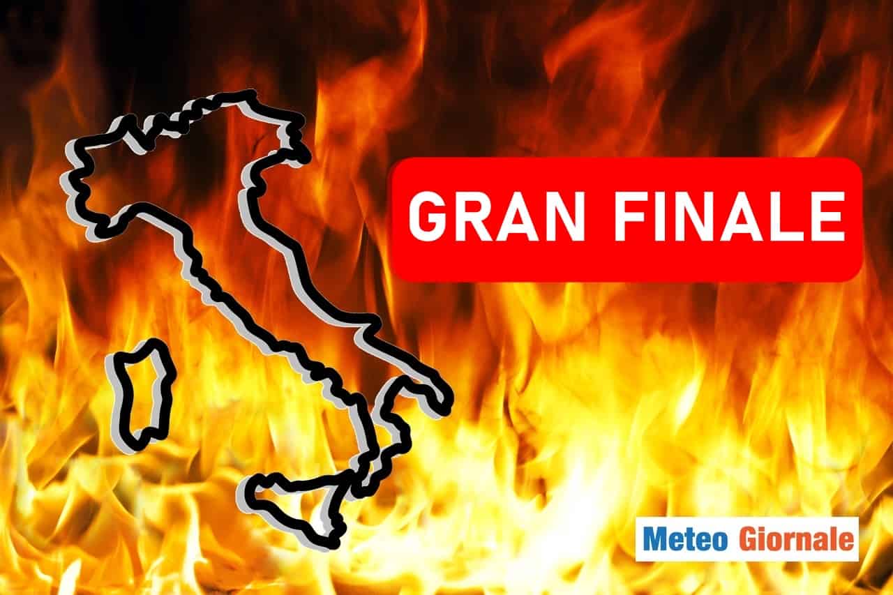 Meteo: sadismo della natura? Gran finale del caldo estremo prima del fresco