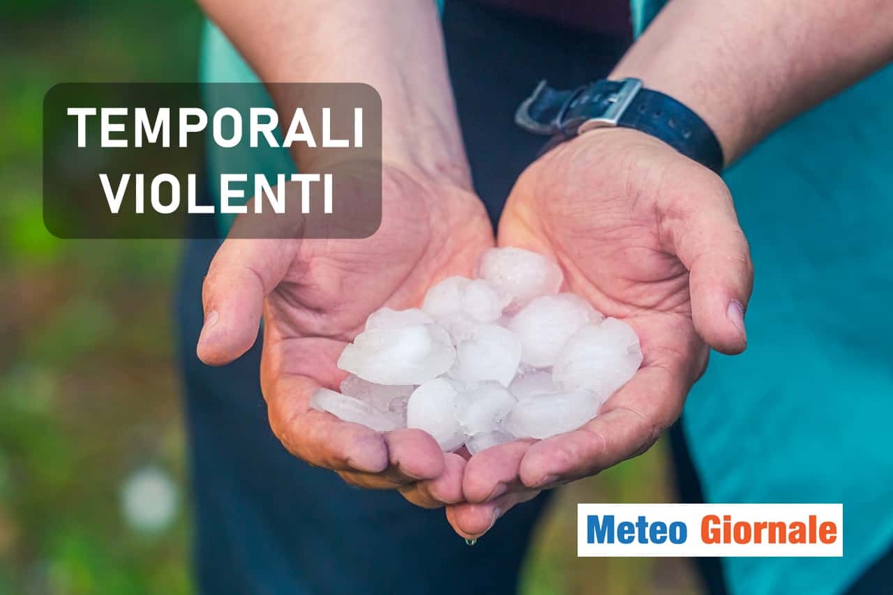 Previsioni meteo: i temporali saranno violenti dopo il caldo estremo