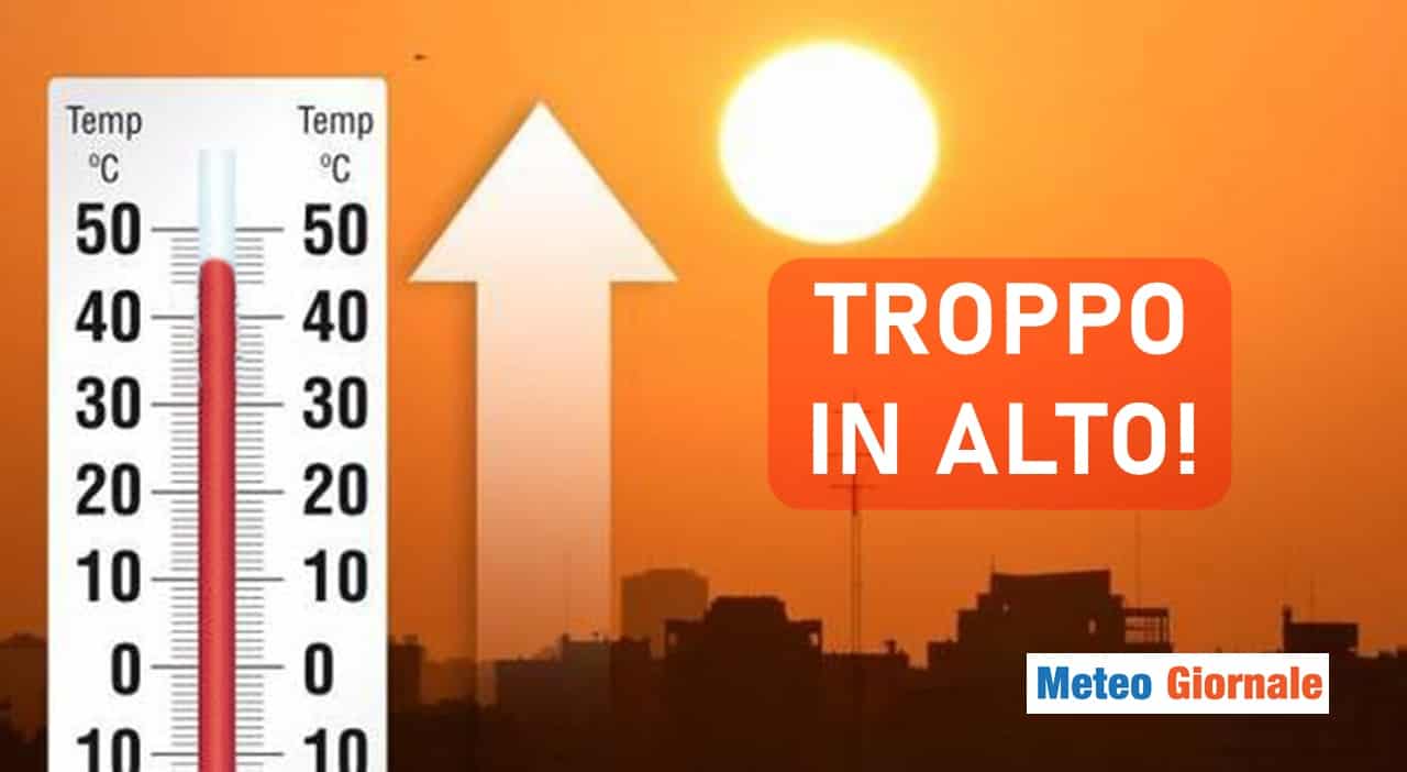 Meteo: previsioni clamorose, si punta troppo in alto!