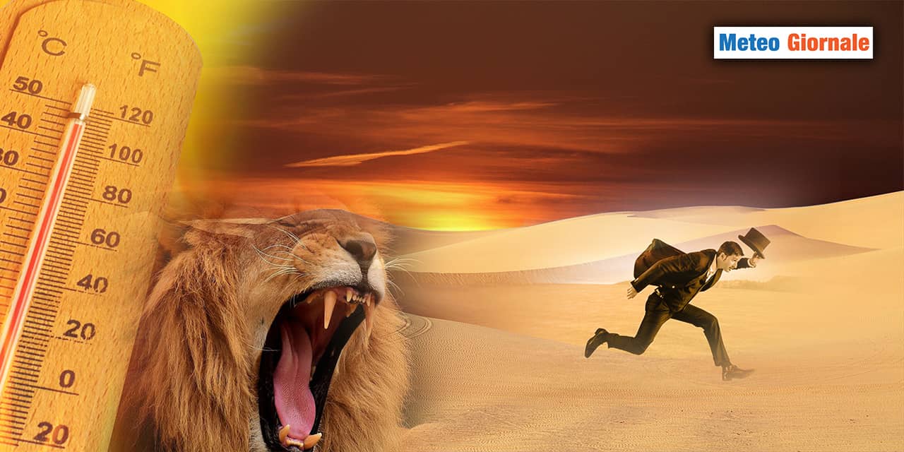 METEO 15 giorni, anticiclone africano scatenato