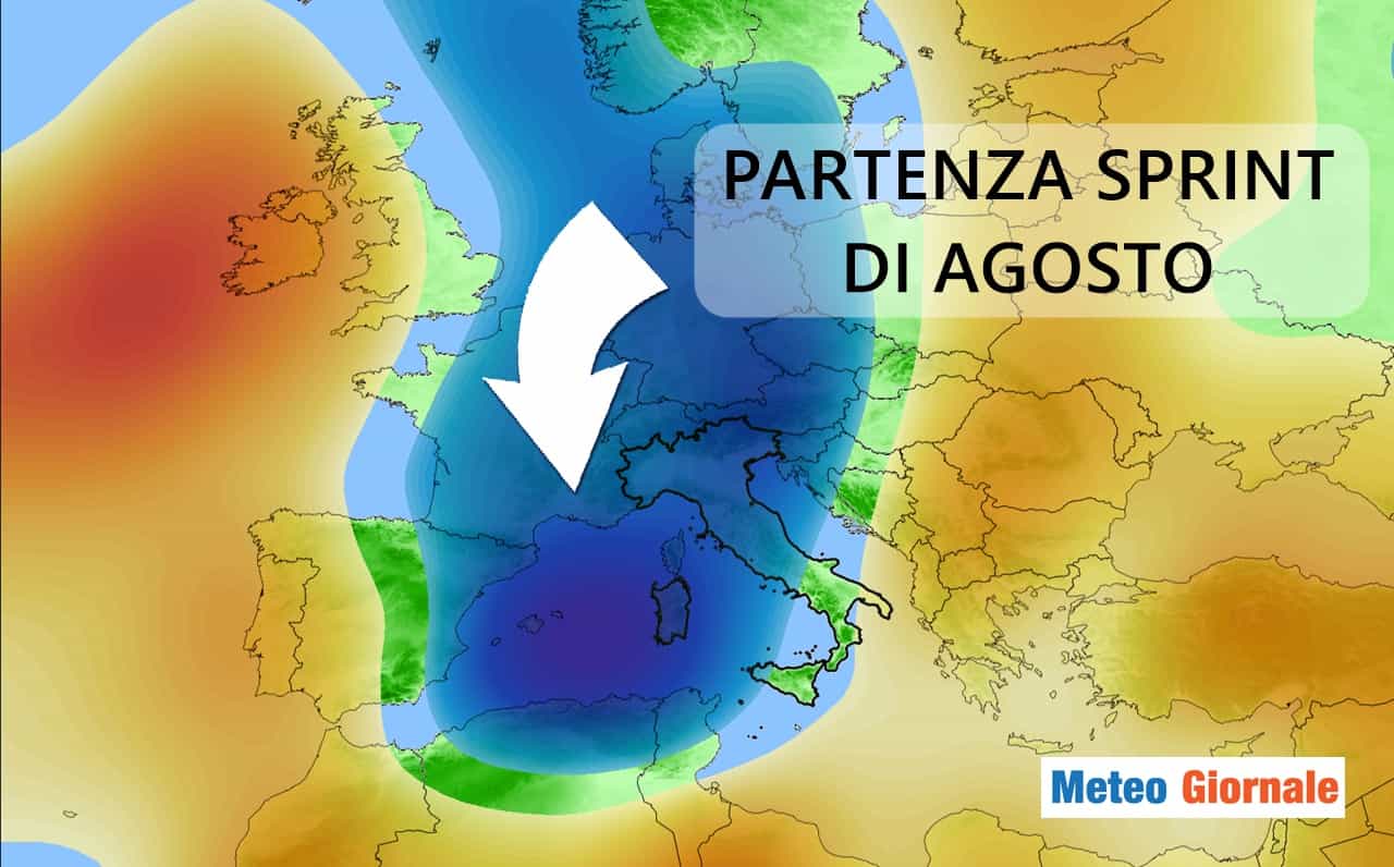 Meteo: Agosto, che partenza! Vacanze a rischio?