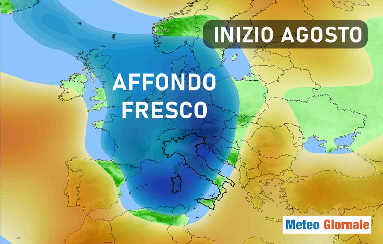 Meteo: il tanto atteso refrigerio, poi altro colpo di scena