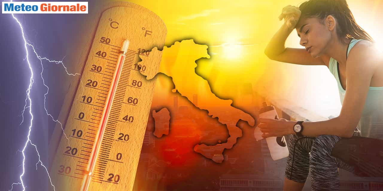 Meteo: l'Italia fra onde di calore apocalittiche e temporali estremi