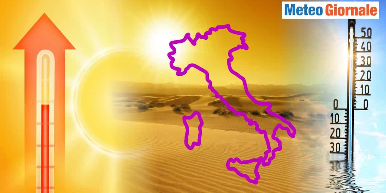 Meteo: grande caldo e ci aspetta davvero il peggio, ma c’è uno spiraglio