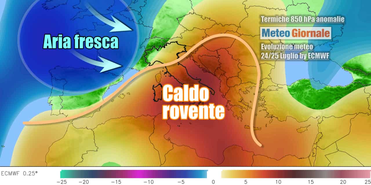 Meteo: grande caldo africano in ritirata e svolta clamorosa, ecco quando