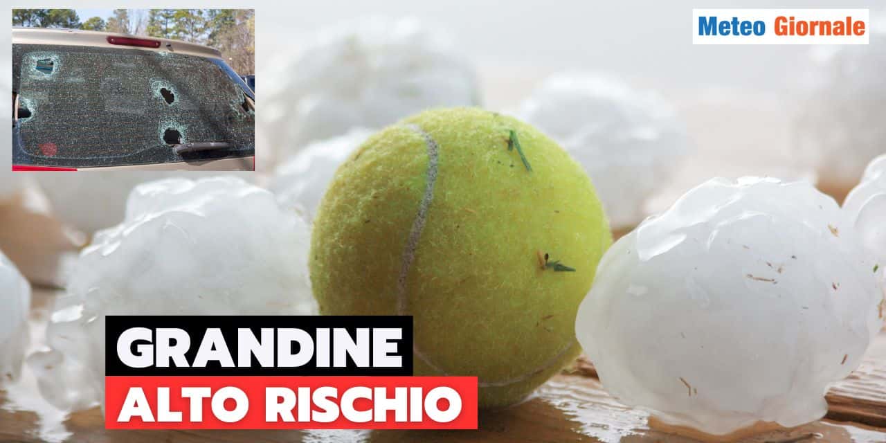 Assalto di grandine: il meteo ci mette alla prova. Prossime ore ancora grandinate