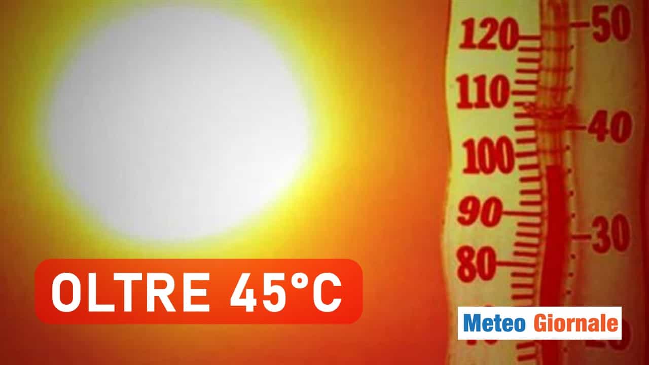 Meteo Italia: apice del caldo estremo deve ancora arrivare!
