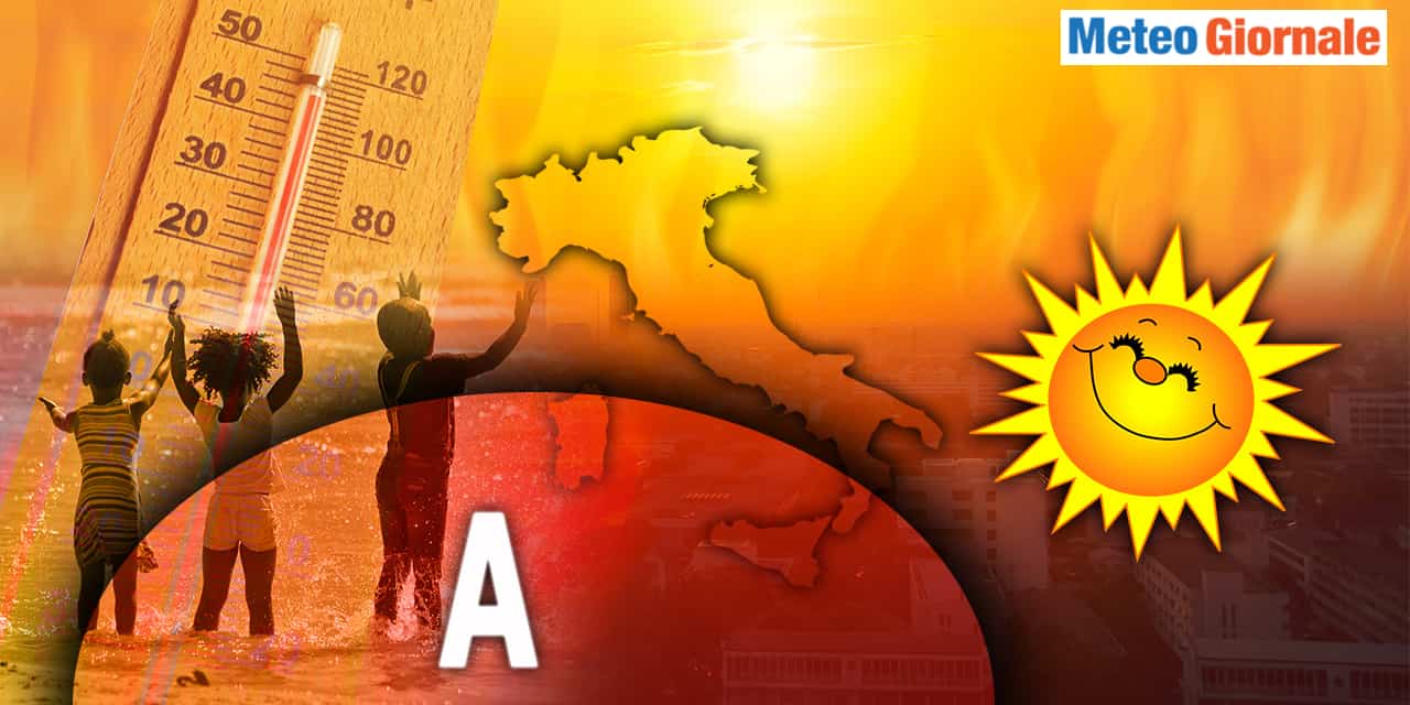 Meteo: nuovo caldo estremo in arrivo, prima del ribaltone