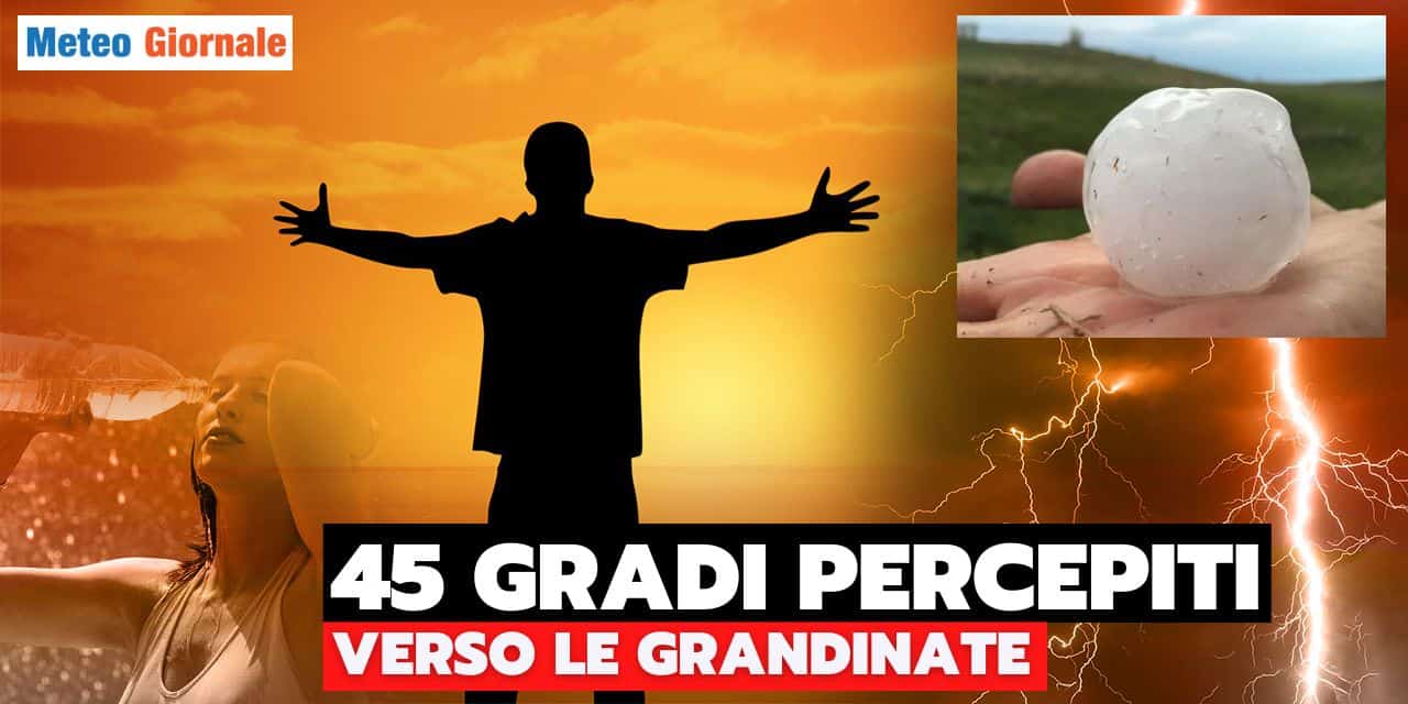 Meteo: è CALDO INFERNALE, ma c'è una BUONA NOTIZIA per alcune regioni