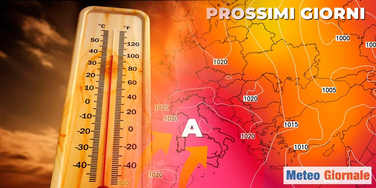 Meteo: sempre più CALDO nei prossimi giorni. Situazione difficile