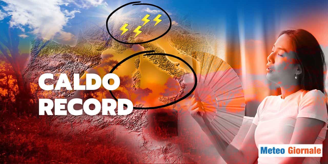 Previsioni meteo prossima settimana: Caaldo intenso e Temporali cattivi