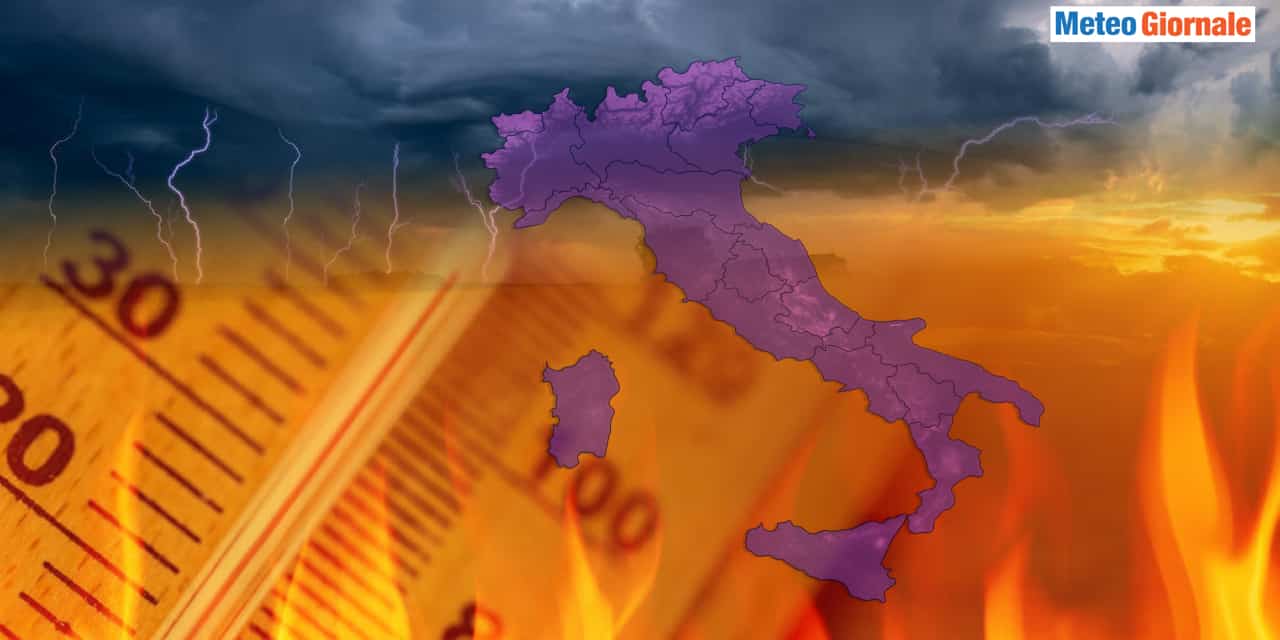 Meteo: caldo più feroce, verso un picco peggiore prima dell’agognata svolta