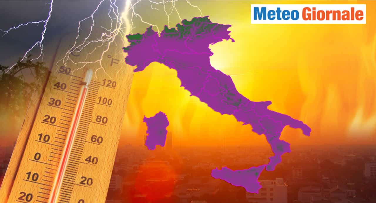 Meteo: violenti temporali e refrigerio dopo il caldo infernale, ecco quando
