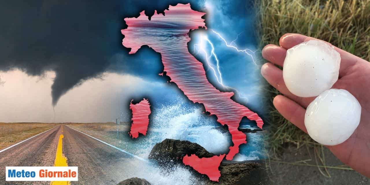 Meteo: il peggioramento più grave del clima nel mese di Luglio