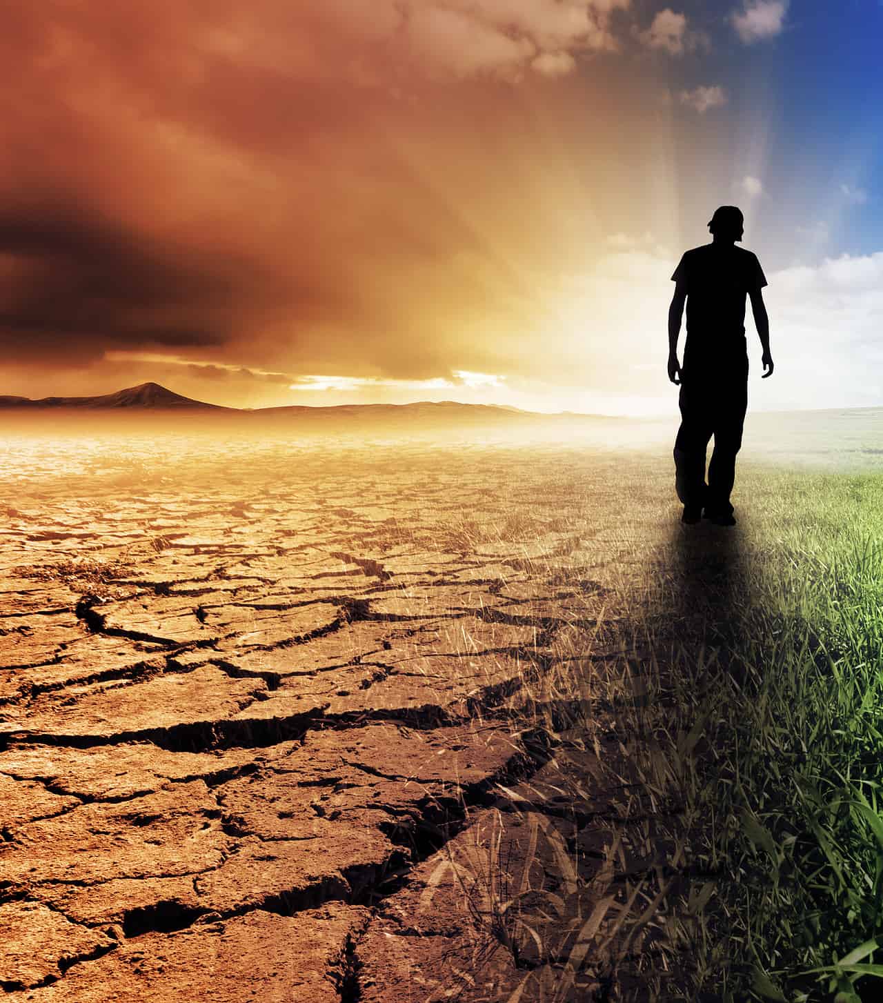 L’evidenza dell’estremizzazione del clima a causa del meteo folle