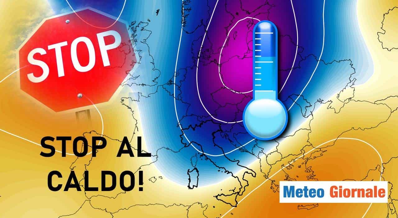 Meteo: stop al caldo infernale, FRESCO e temporali all’orizzonte