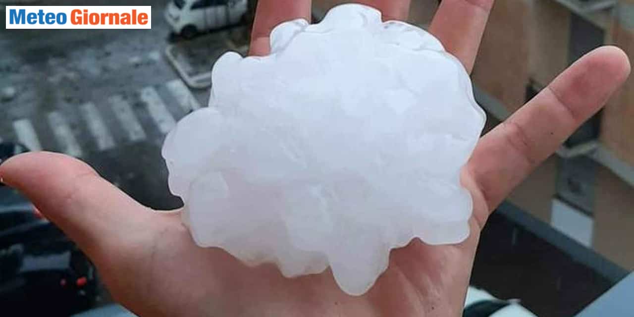 Meteo e la grandine gigante, non è una novità ma è sempre peggio