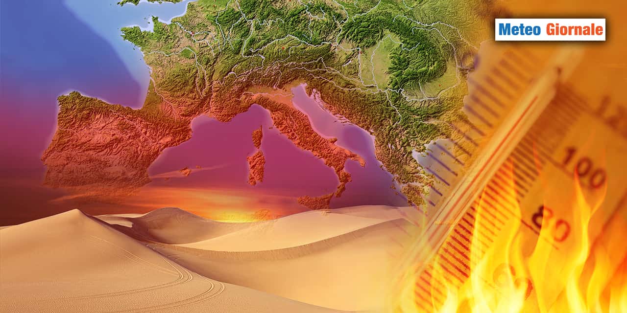 Mediterraneo come il deserto del Sahara: METEO senza senso
