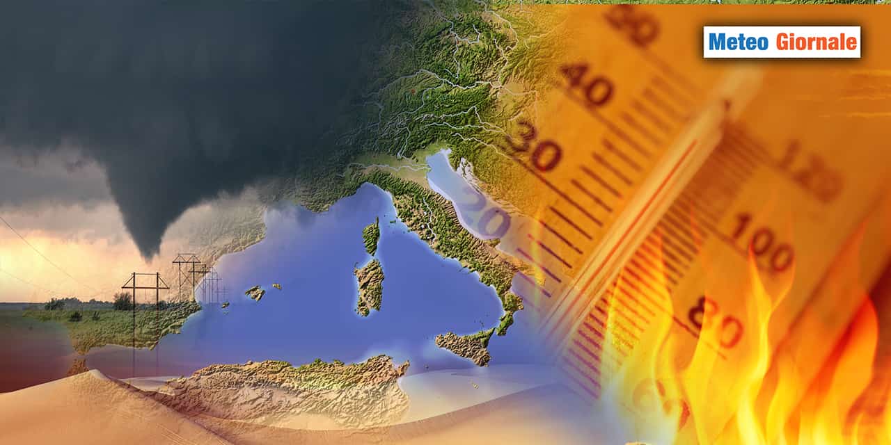 Mediterraneo sconvolto da eventi METEO estremi