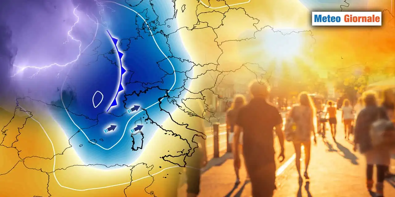 METEO 15 giorni letteralmente ribaltato
