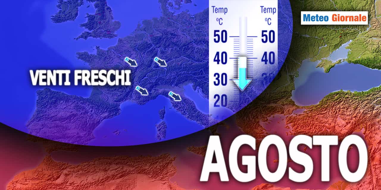 METEO 15 giorni: grandi novità per AGOSTO